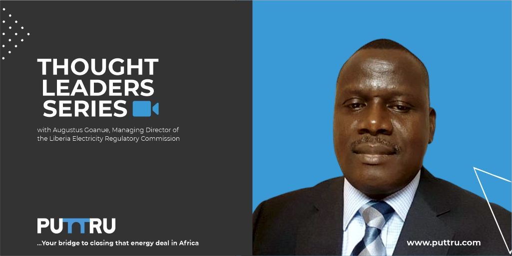 Augustus Goanue, MD, Liberia's Electricity Regulator